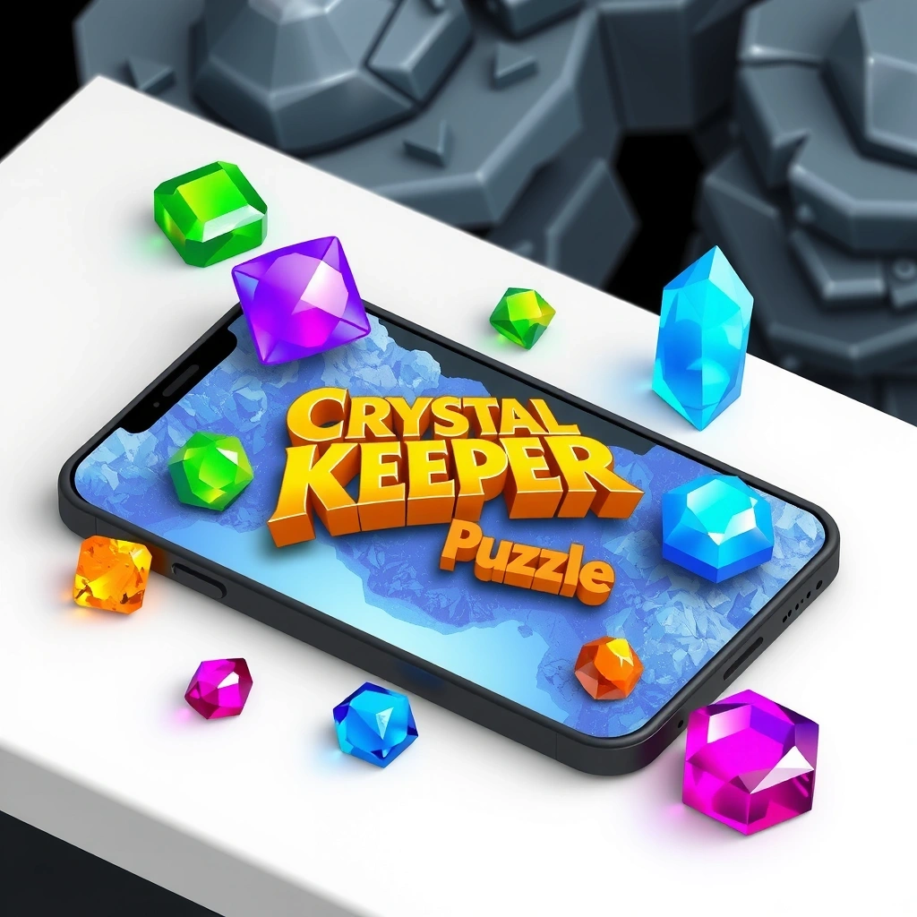 Crystal Keeper mobile puzzle game screenshot