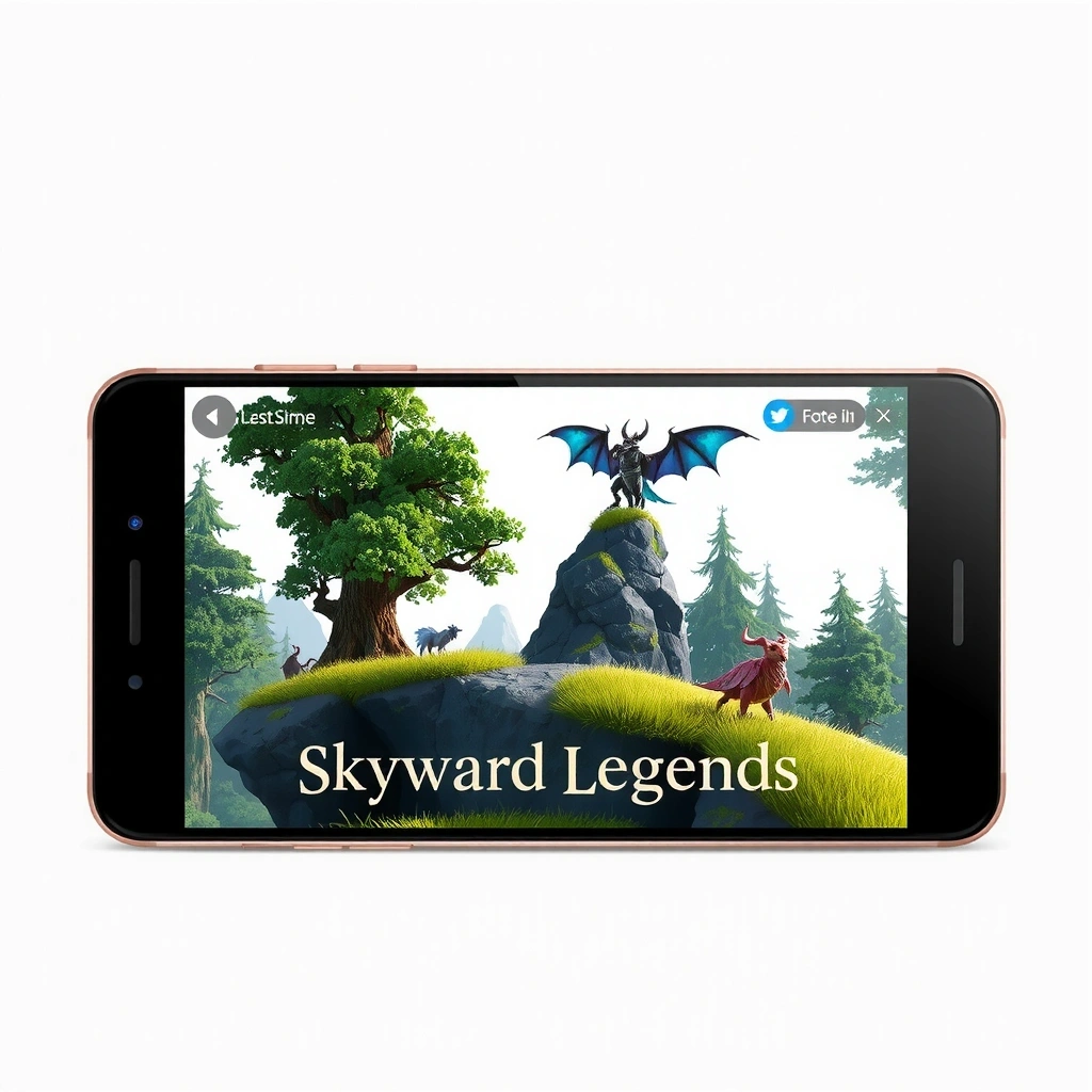 Skyward Legends mobile game screenshot