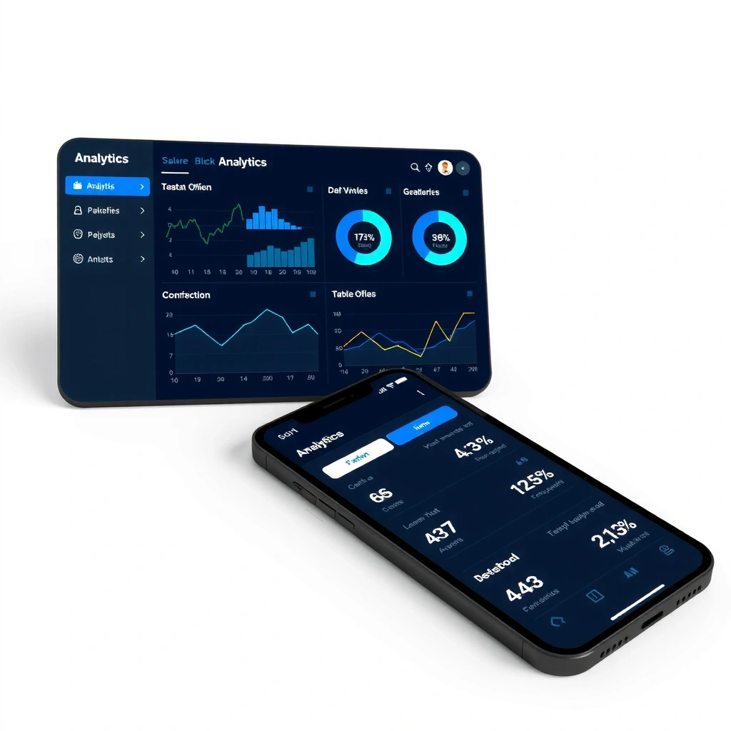 Analytics dashboard interface