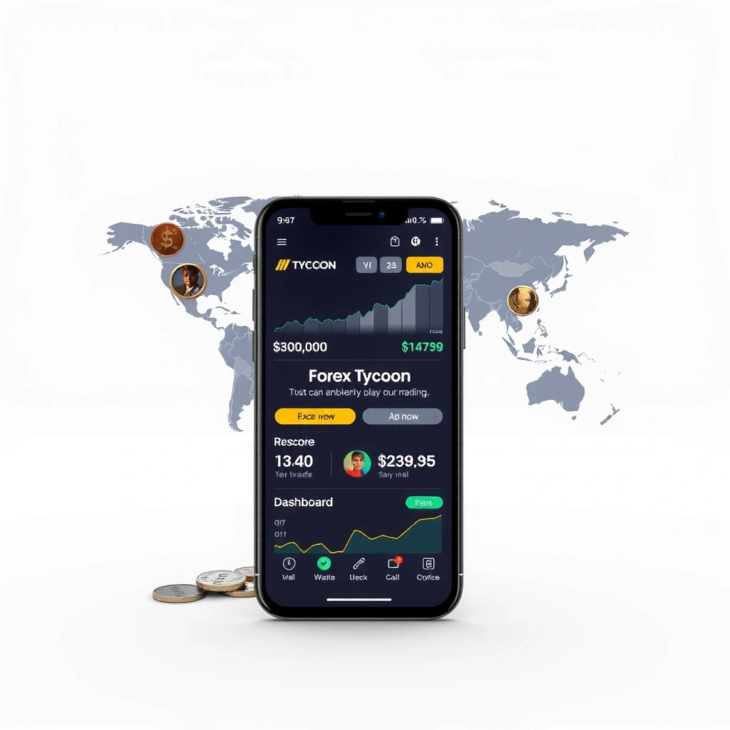 Forex Tycoon game screenshot